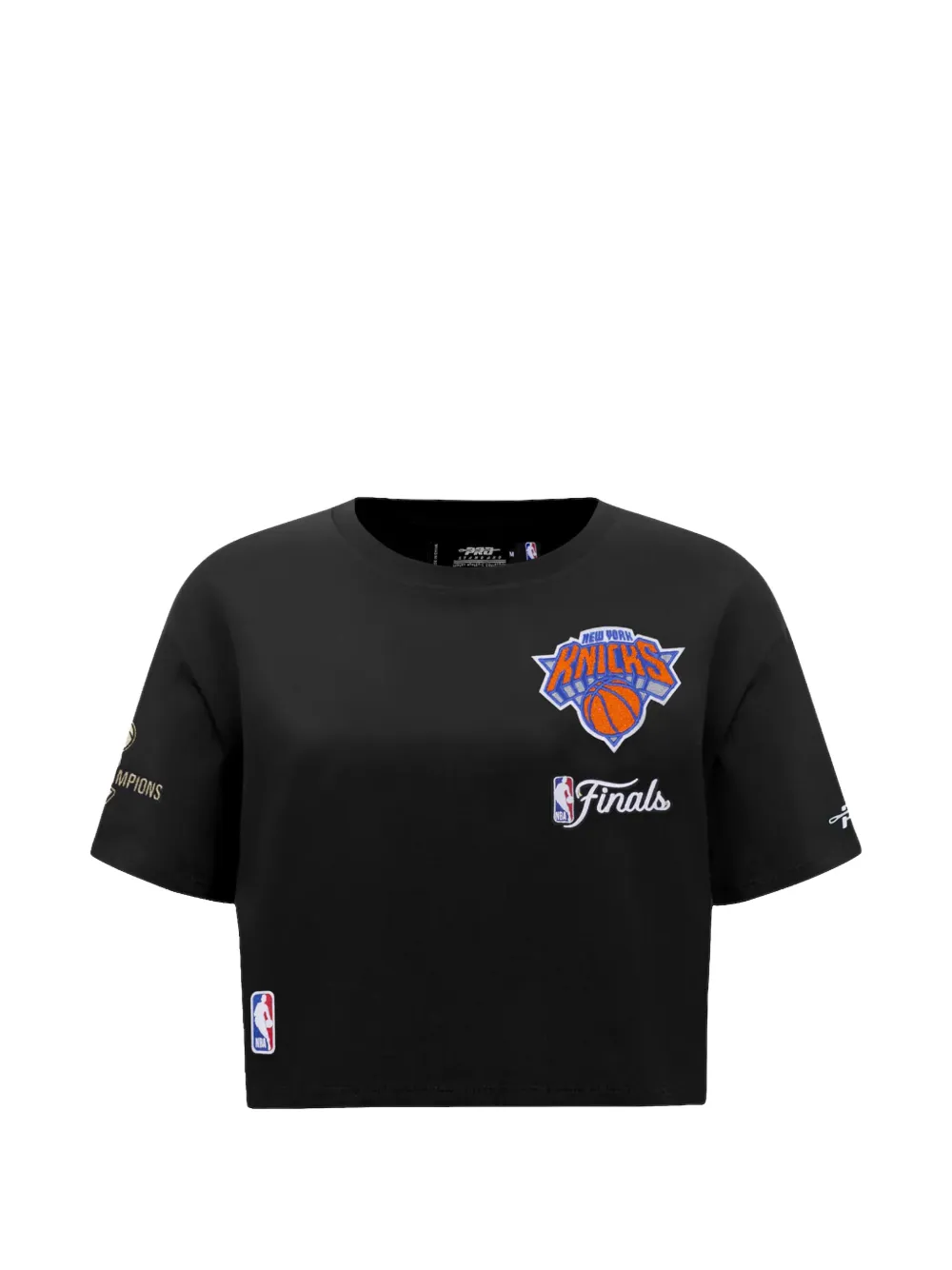 Pro Standard X Nba Logo-patch T-shirt In Black