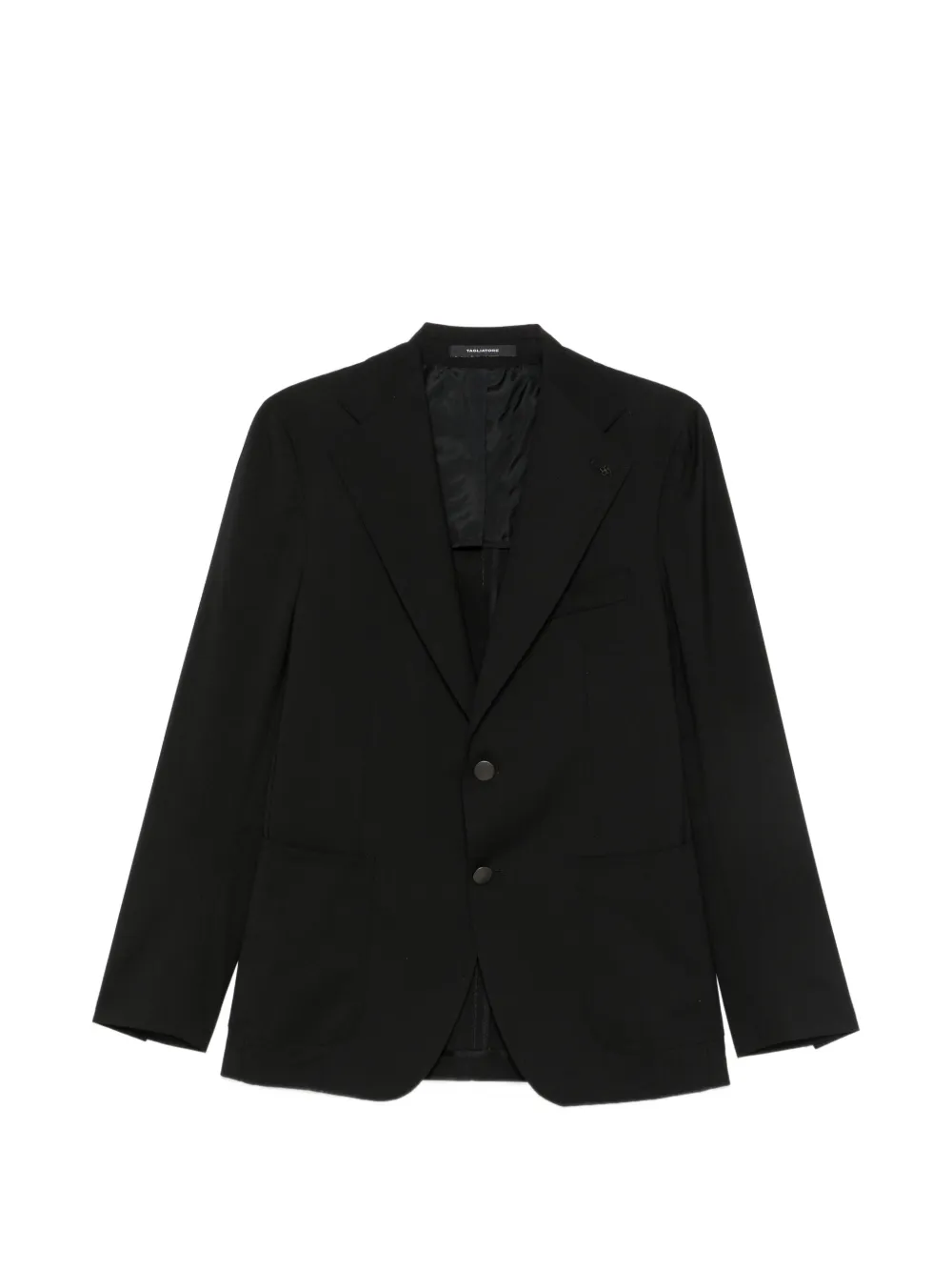 Tagliatore single-breasted peak-lapel blazer - Nero