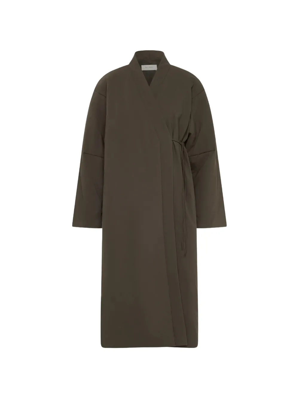 St. Agni Pillow Wrap coat - Brown