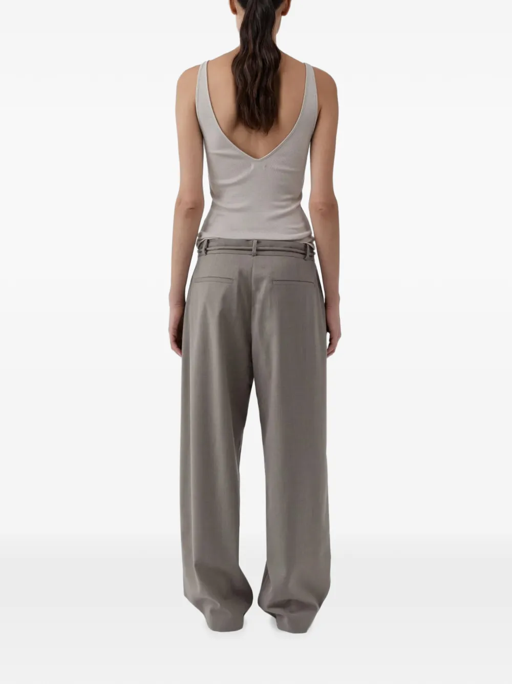 St. Agni Barrel pantalon Grijs