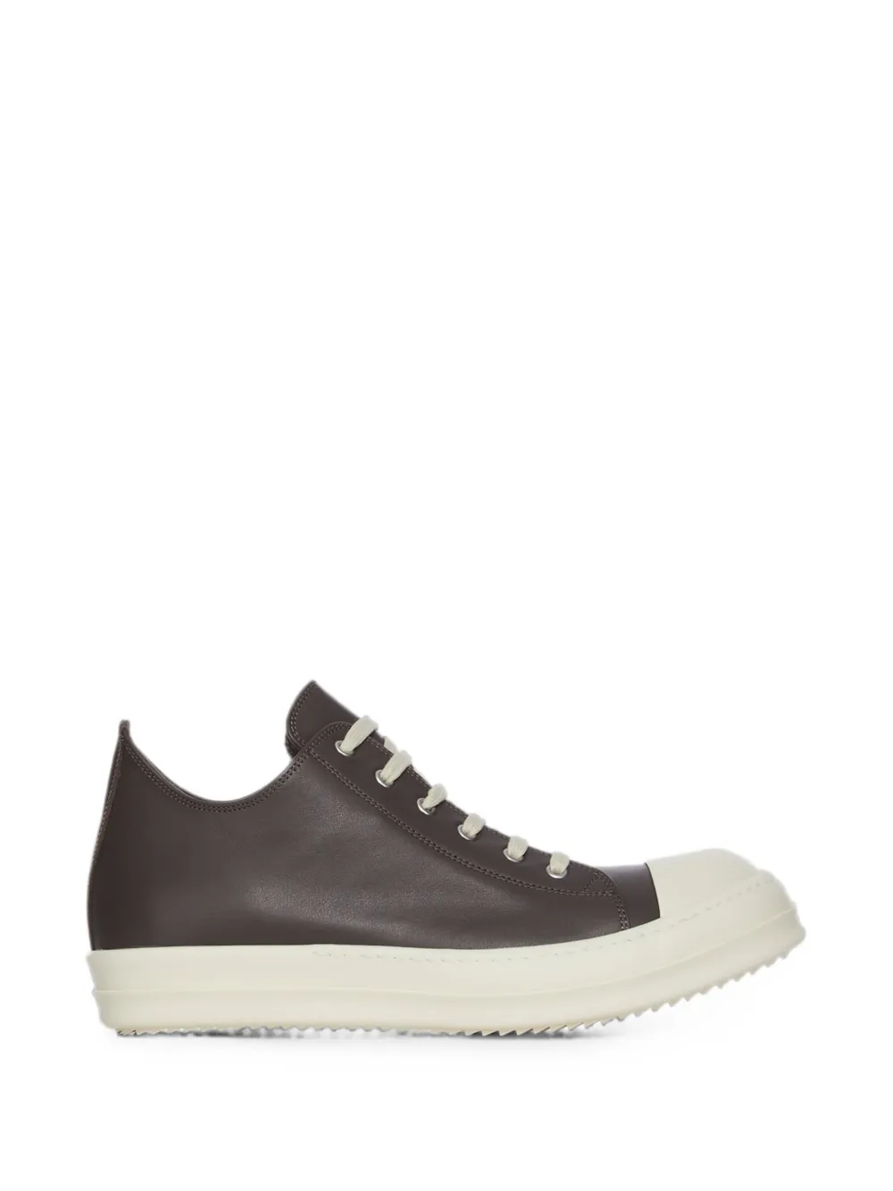 Rick Owens Low toe-cap sneakers - Brown