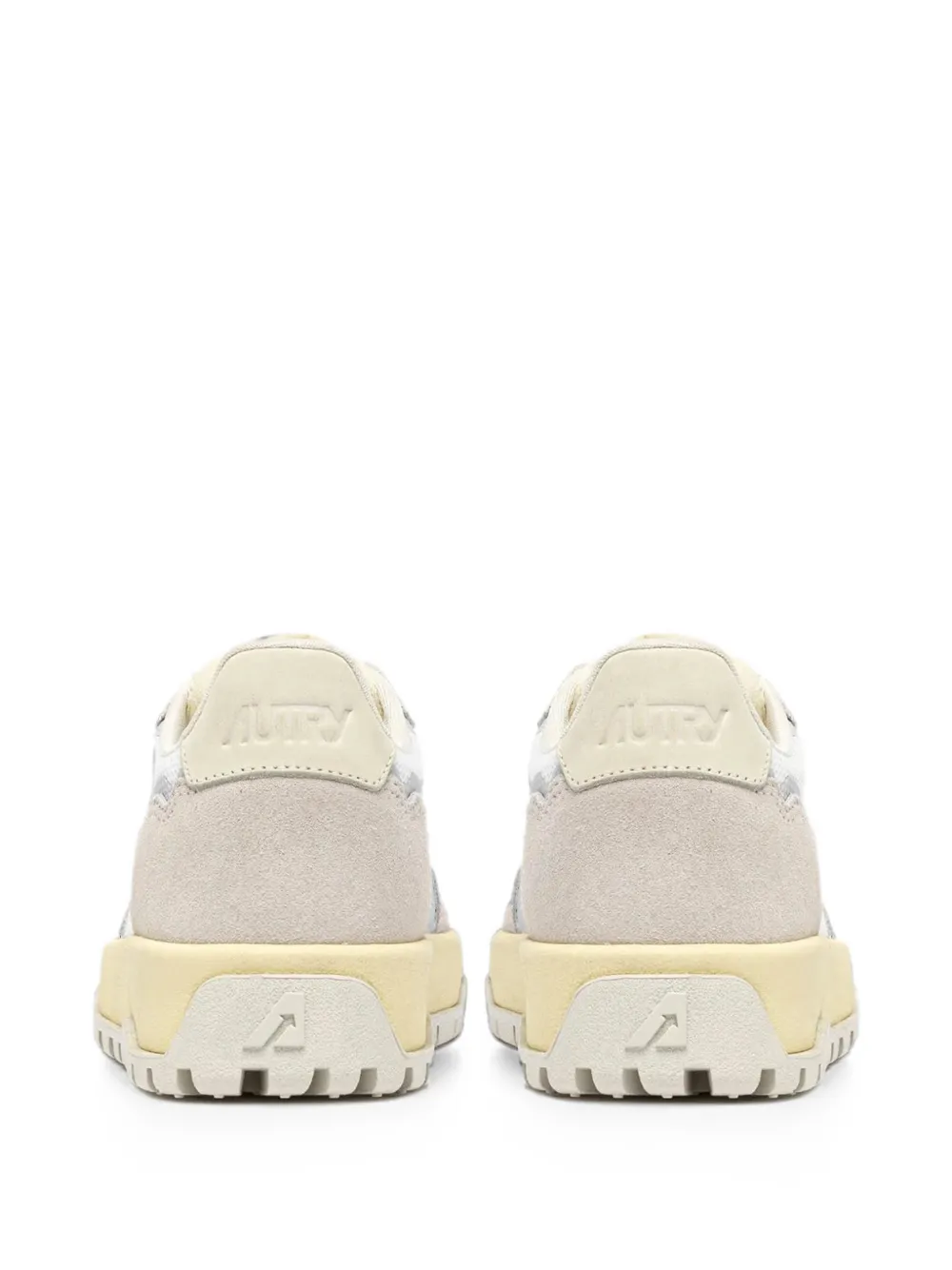 Autry Wildpace Low panelled sneakers Wit