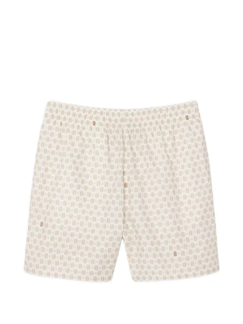 Lacoste tennis-print shorts