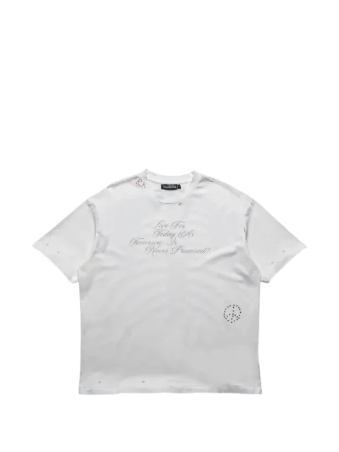 Boredom Kills skeleton-print T-shirt