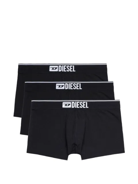 Diesel Umbx-Damien logo-detail boxers (set of three)