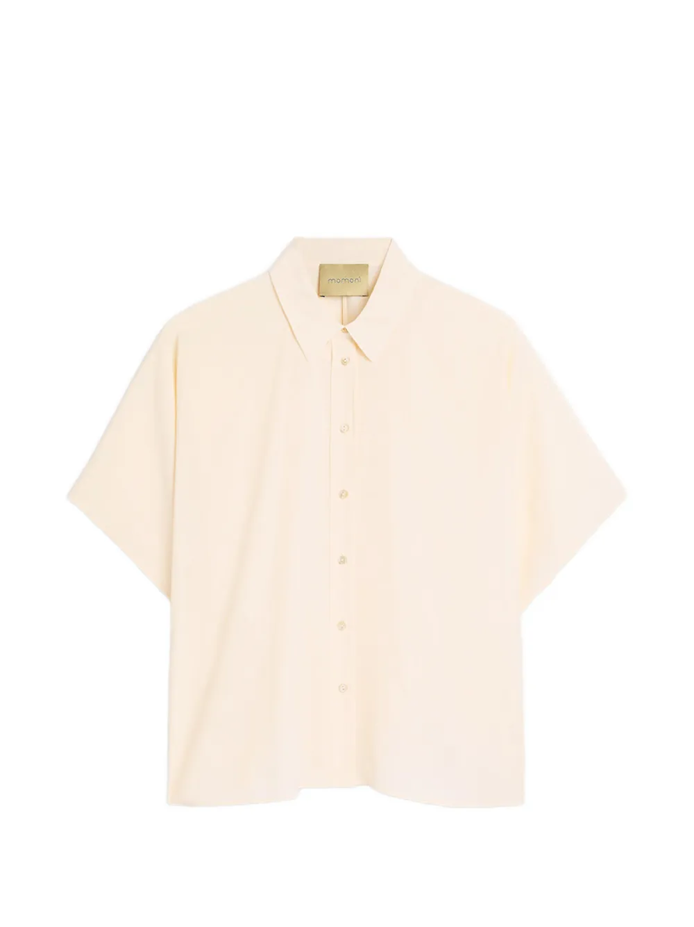 MOMONÌ Brooklyn kimono-sleeve shirt - Neutrals