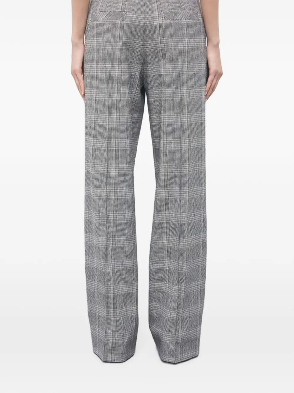 Patrizia Pepe Geruite pantalon Grijs