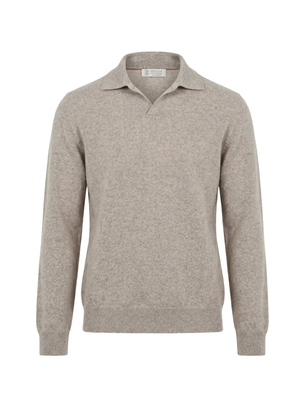 Brunello Cucinelli polo-neck sweater - Neutrals