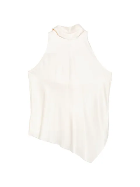 Brunello Cucinelli asymmetric halterneck top