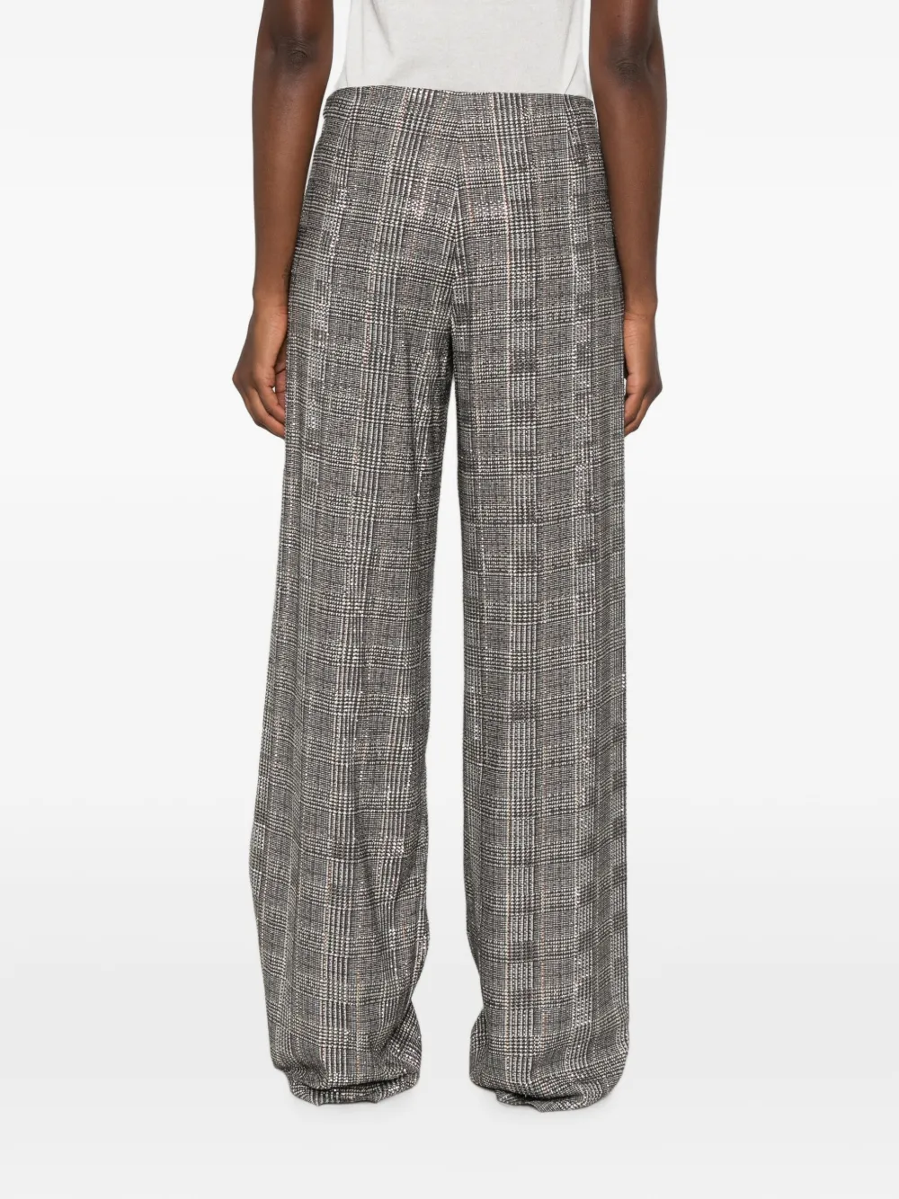 Ermanno Scervino Broek met trekkoord Grijs