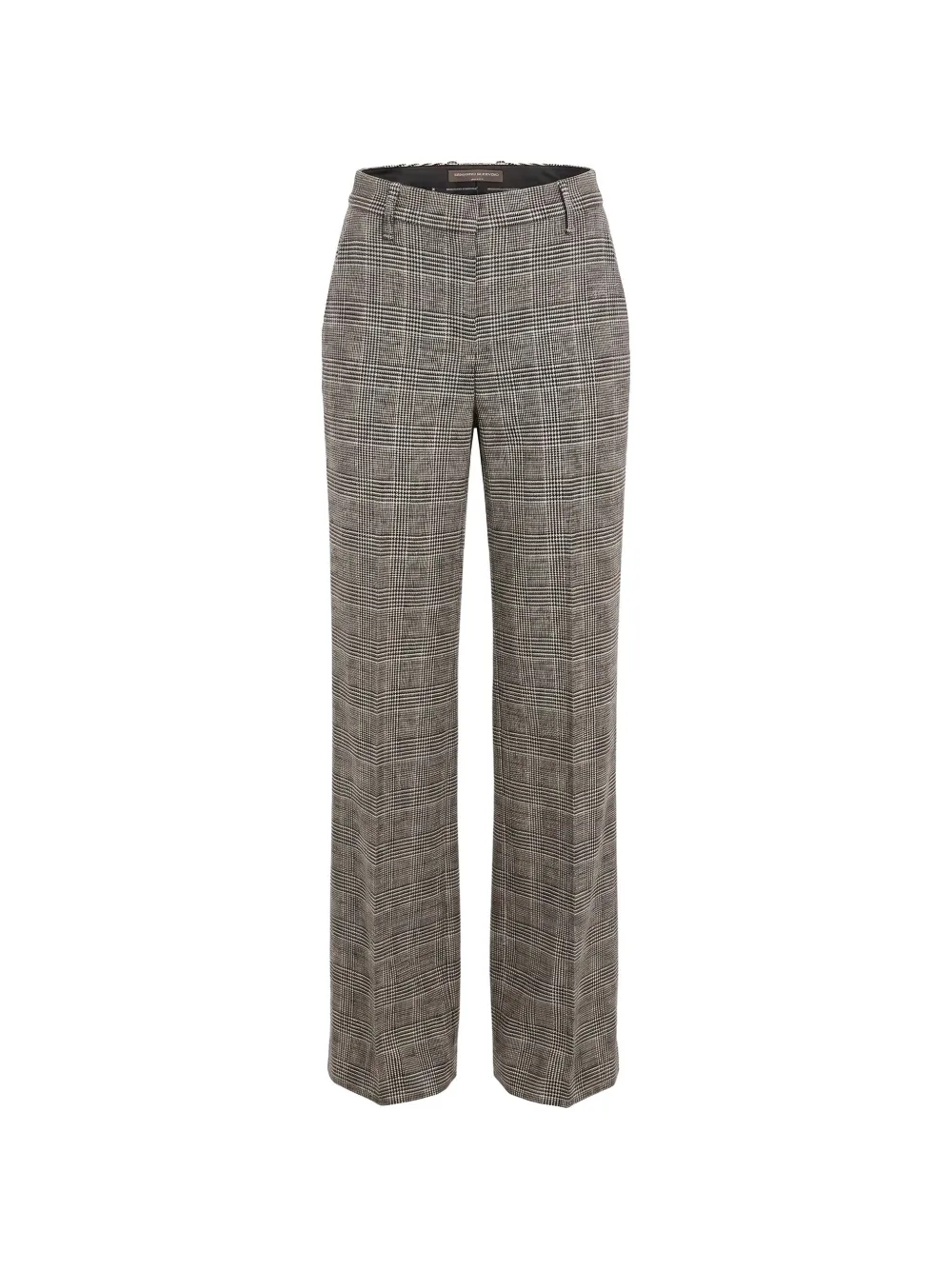Ermanno Scervino checked trousers - Brown