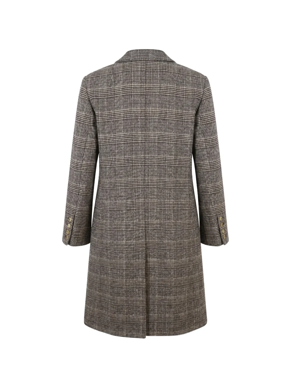 Ermanno Scervino Geruite jas Bruin