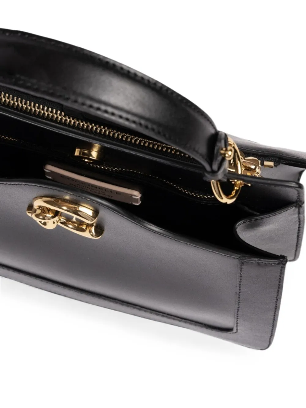Coccinelle Shopper met logoplakkaat Zwart