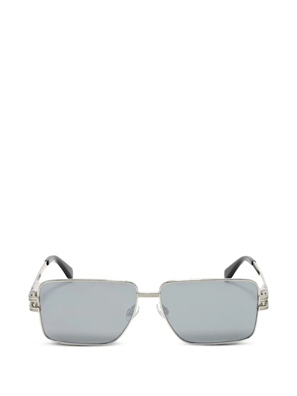 Palm Angels Eyewear Imperial rectangle-frame sunglasses - Silber