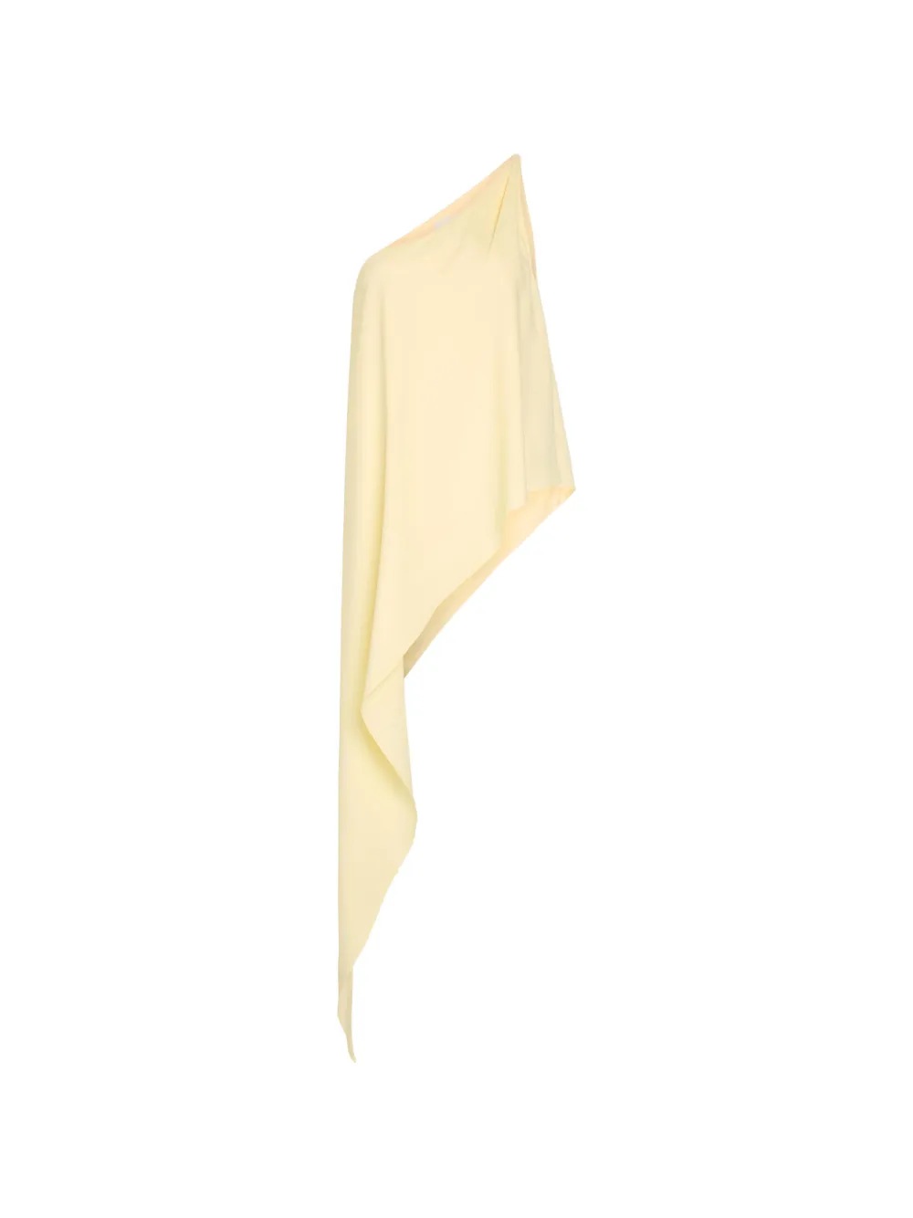 ARMARIUM asymmetric one-shoulder top - Giallo
