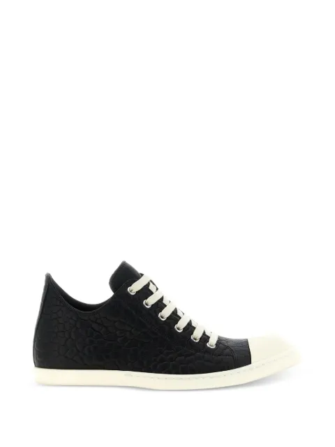 Rick Owens textured leather sneakers