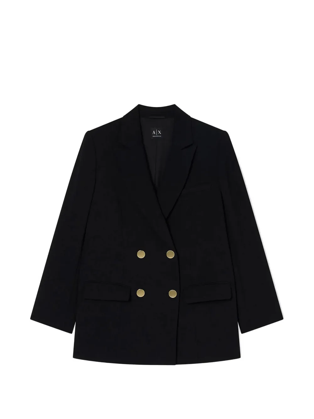 Armani Exchange Blazer doppiopetto - Nero