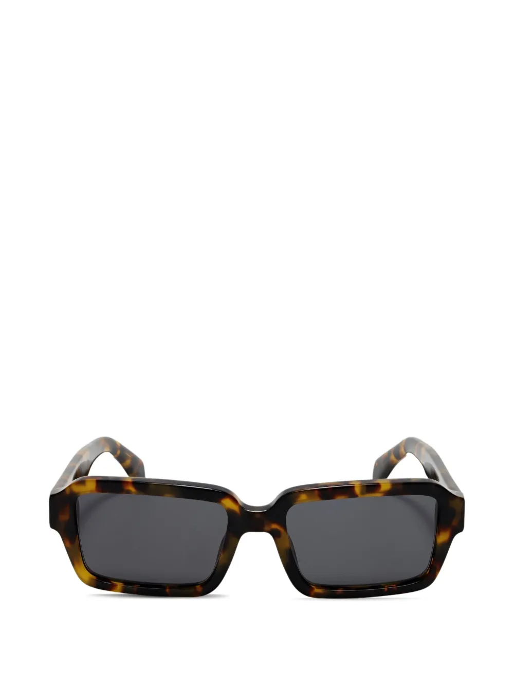 Palm Angels Eyewear Homer rectangle-frame sunglasses - Marrone