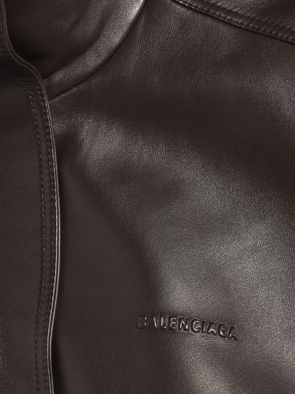 Balenciaga Mouwloos bomberjack Bruin
