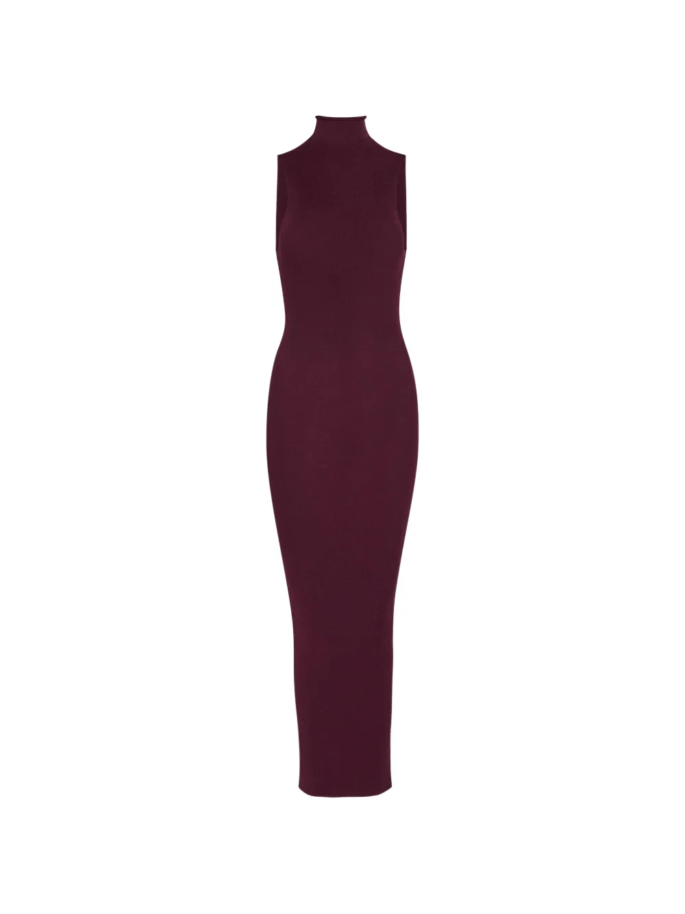 ARMARIUM high-neck sleeveless midi dress - Rosso