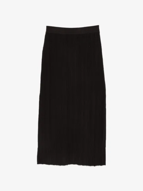 Alysi ribbed-knit skirt