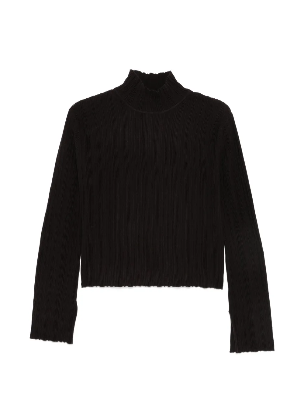 Alysi ribbed-knit high-neck sweater - Braun