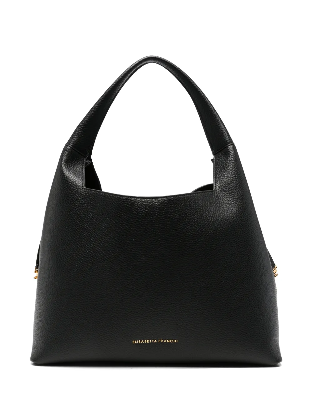 Elisabetta Franchi Borsa a spalla con zip - Nero