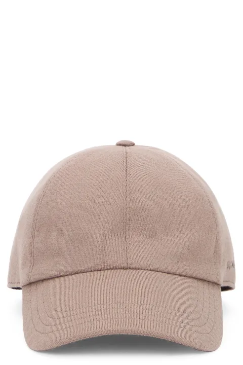 slowear logo-embroidered touch-strap cap