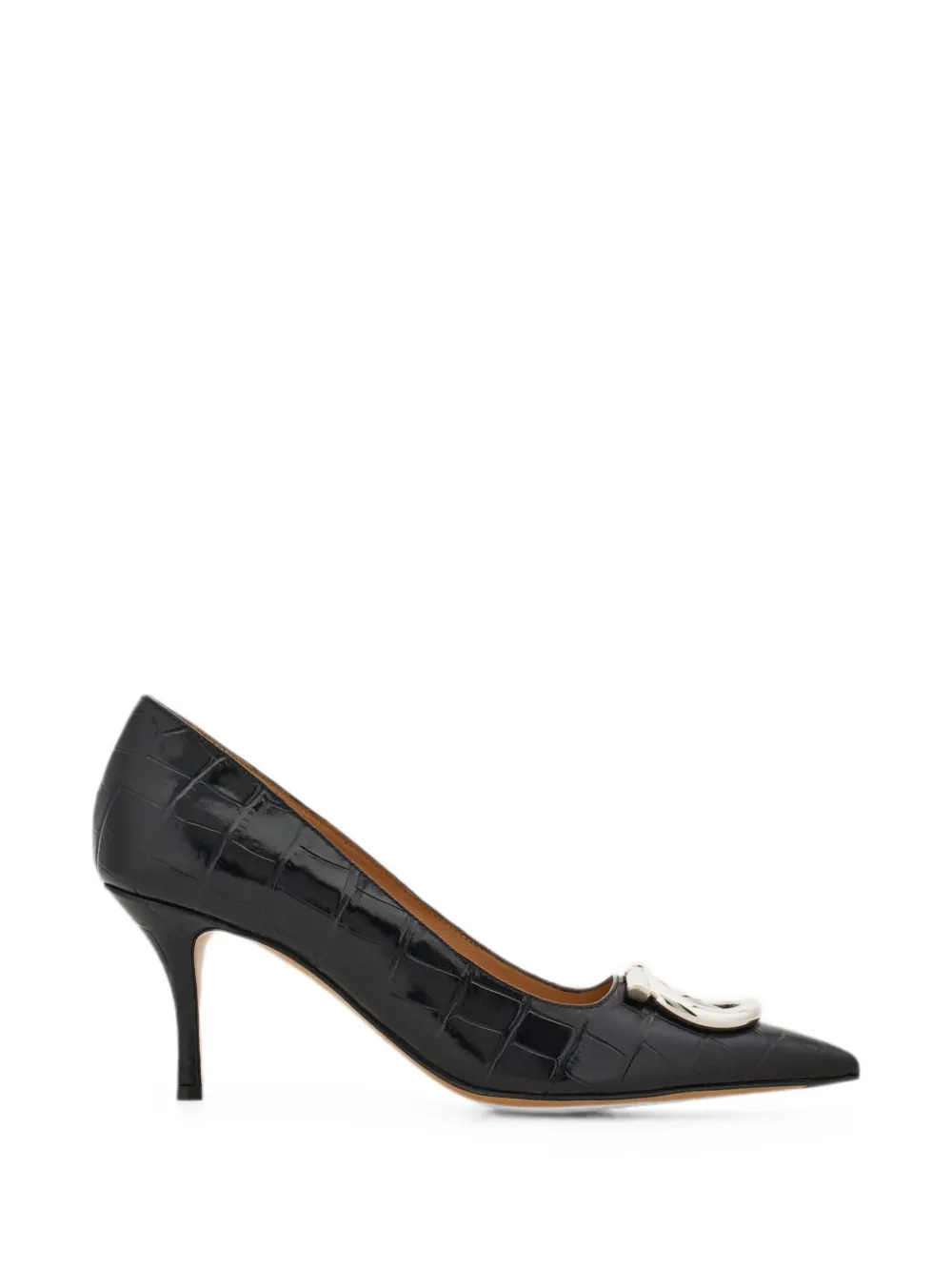 Ferragamo Maxi Gancini pumps Zwart