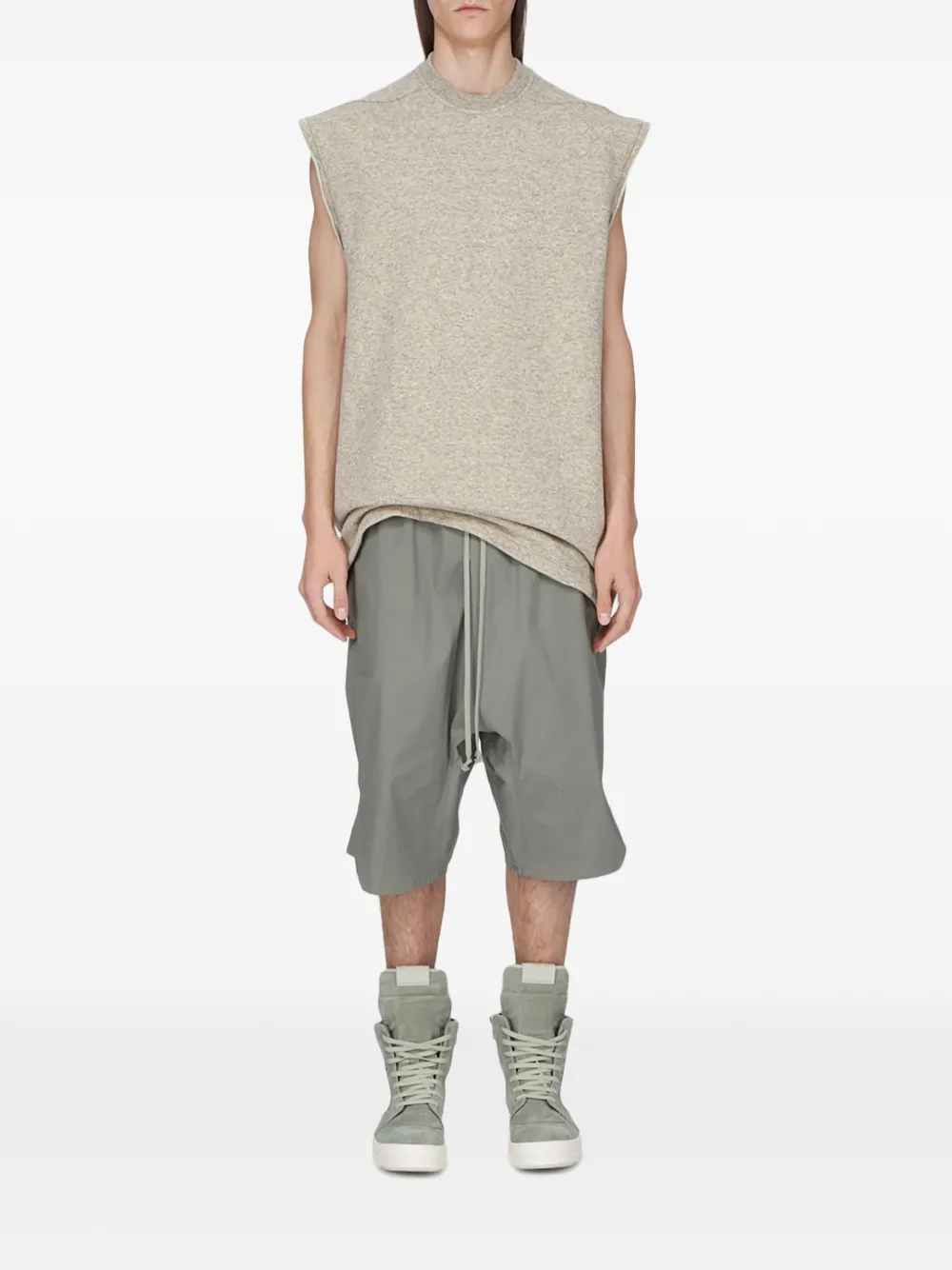 Rick Owens Basket Swingers shorts Grijs