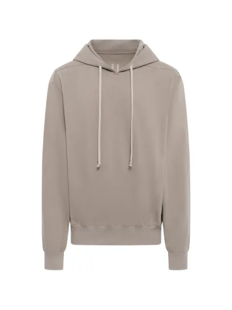 Rick Owens drawstring heavy-jersey hoodie