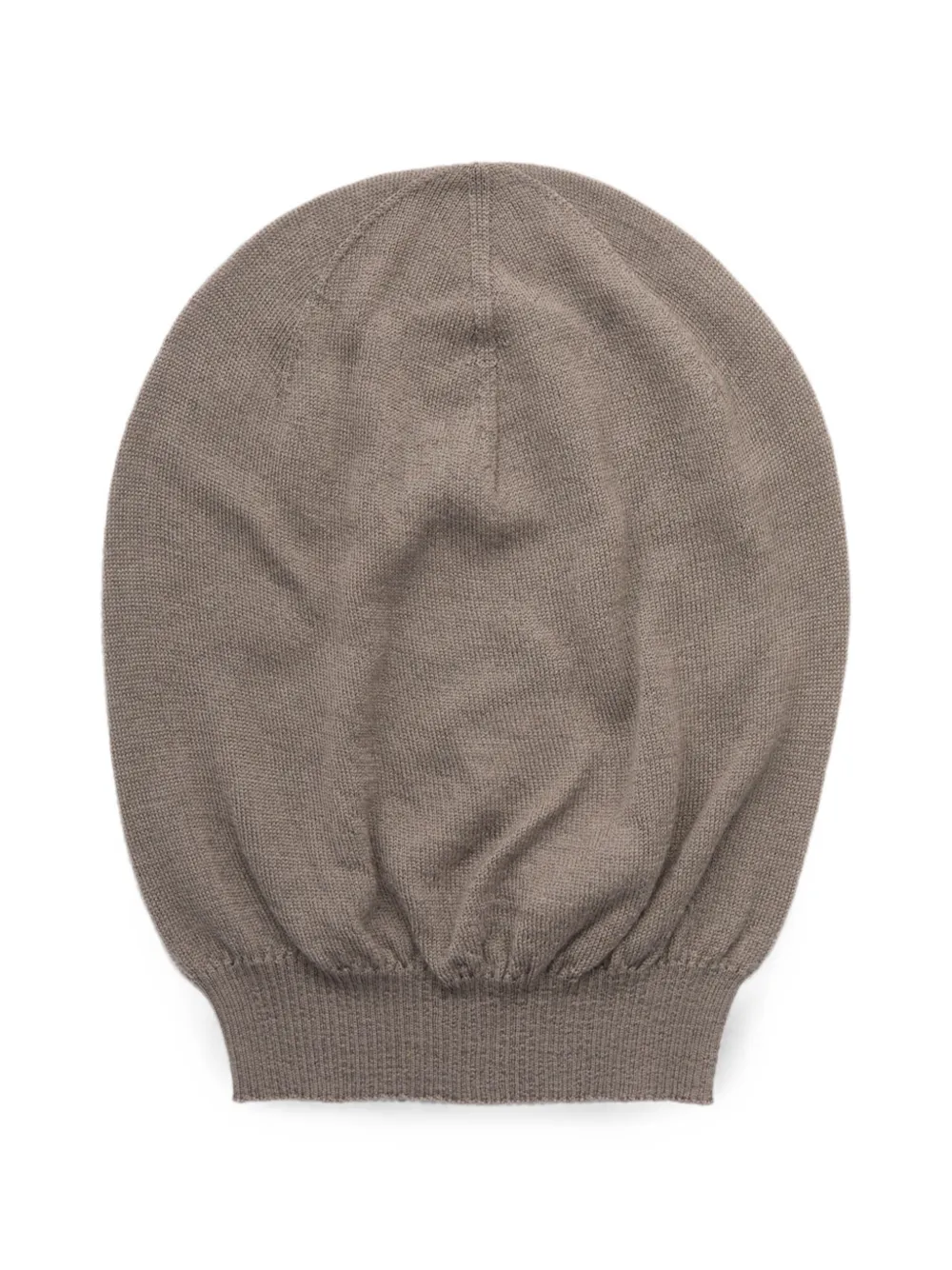 Rick Owens リブニット ビーニー | グレー | FARFETCH JP