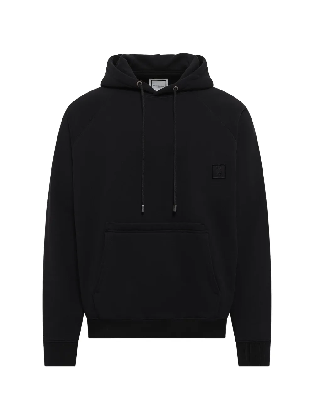 Wooyoungmi back-print hoodie - Schwarz