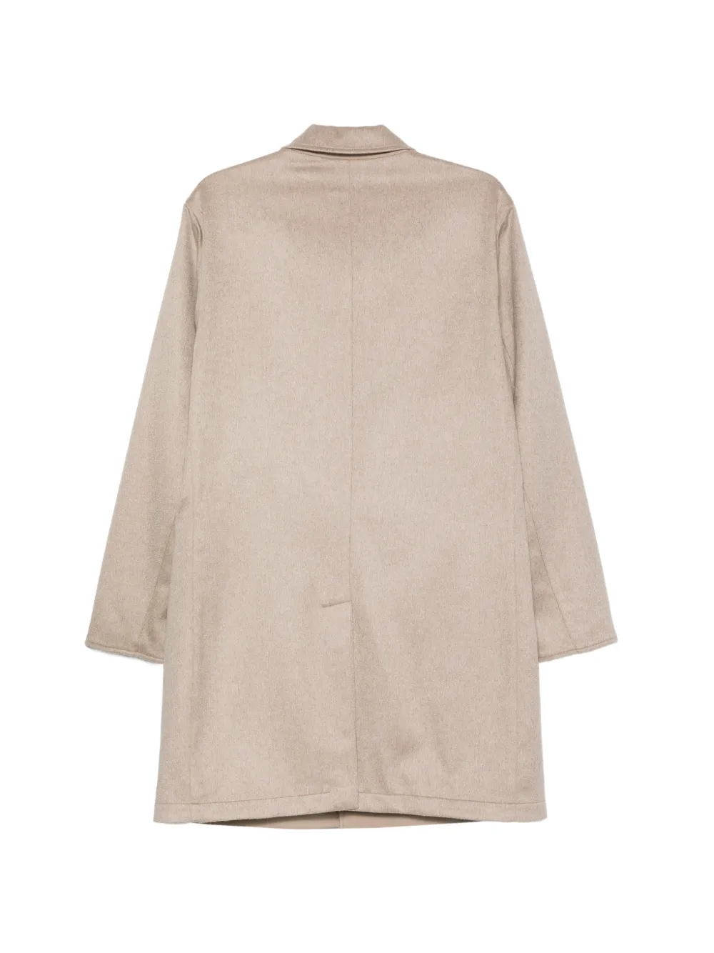 Kired reversible button-fastening coat Beige