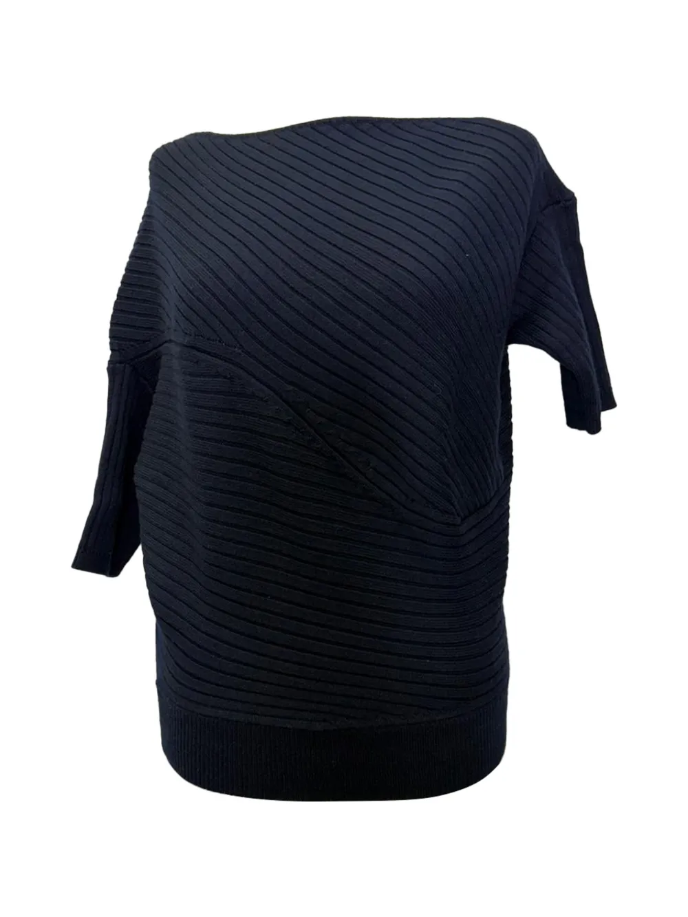 JW Anderson 2020s dolman-sleeve boat-neck sweater - Blu