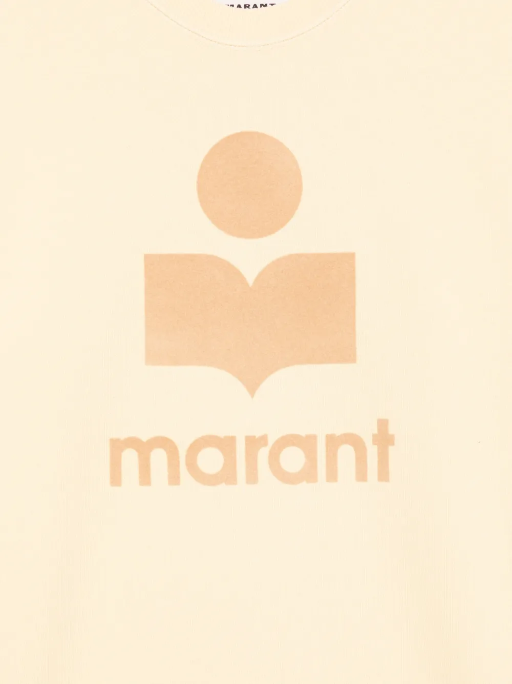 MARANT Sweater met logoprint Beige