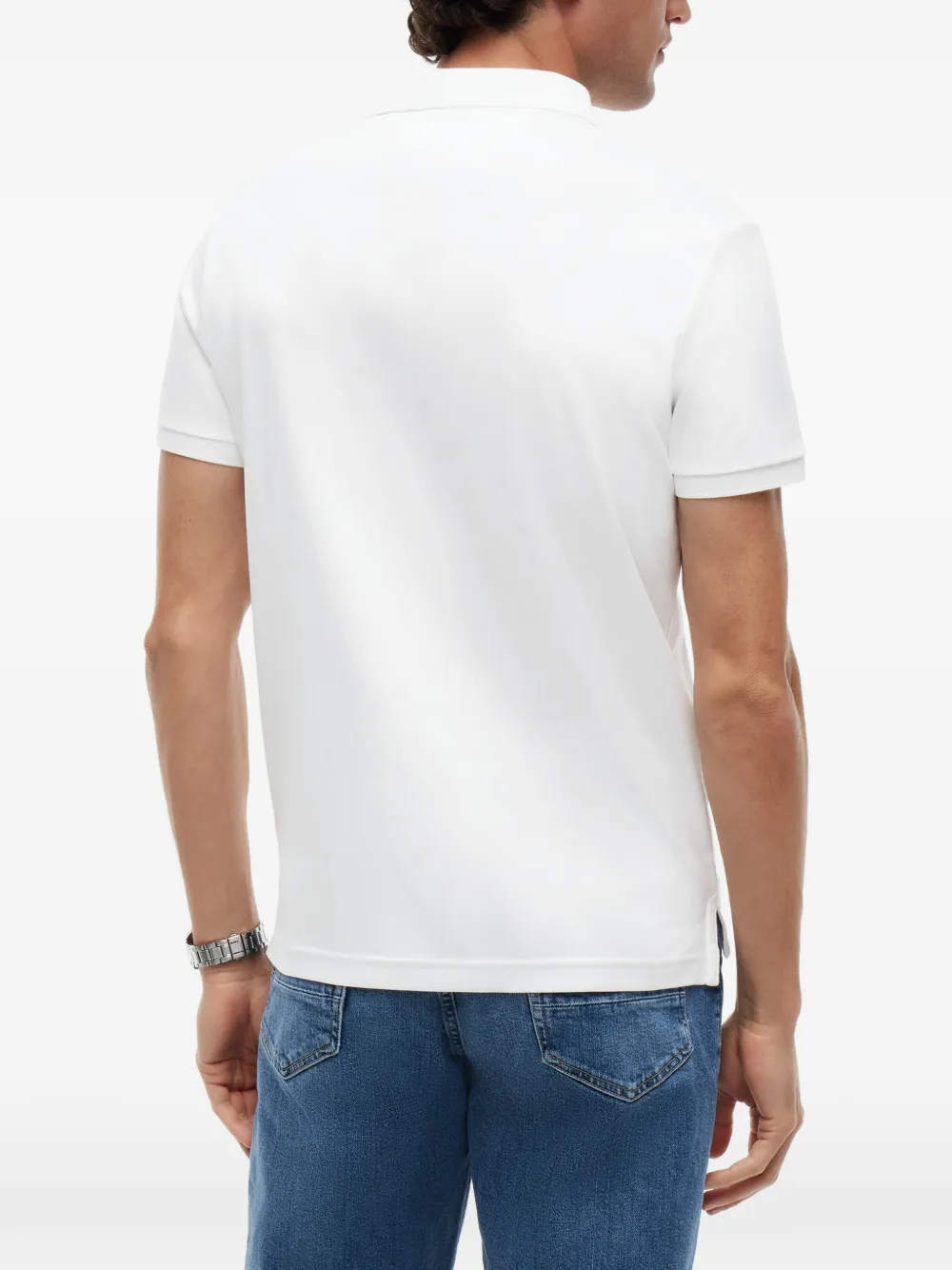 Tommy Hilfiger Poloshirt met geborduurd logo Wit