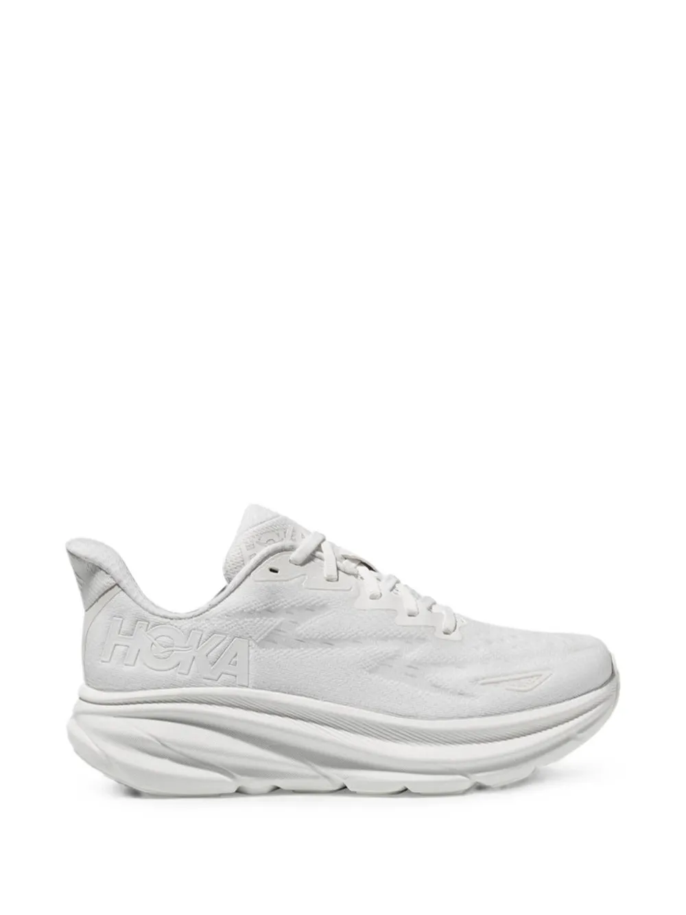 HOKA Clifton 9 mesh sneakers Wit