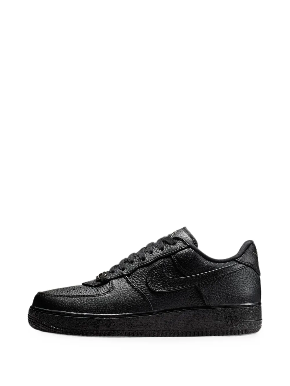 Nike Air Force 1 lace-up sneakers Zwart