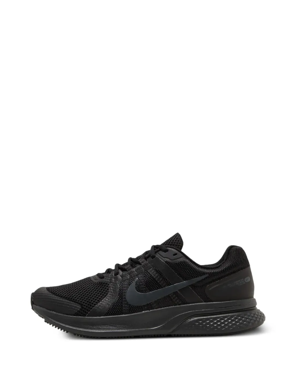 Nike Run Swift 2 lace-up sneakers Zwart