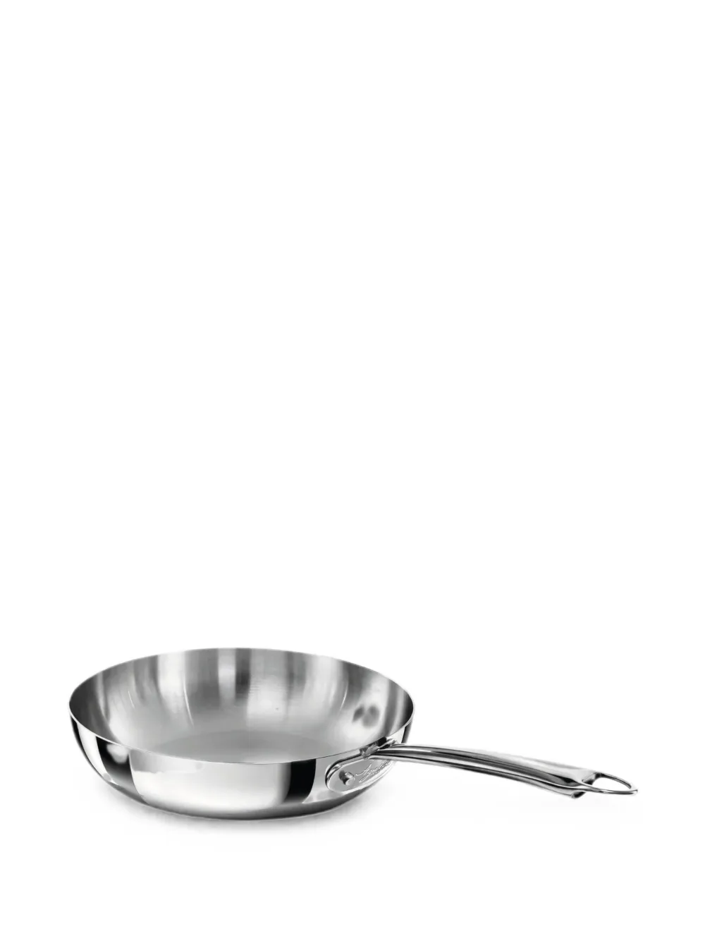 Pentole Agnelli High Flared Frying Pan In Silver