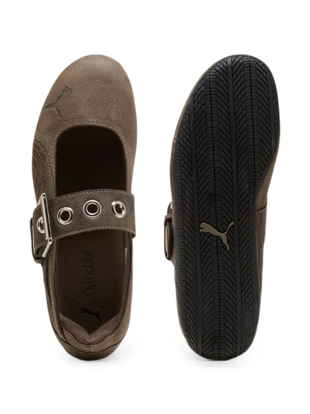 PUMA Speedcat Ballet buckle-strap sneakers Bruin