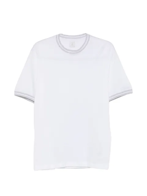 Eleventy contrast-trim T-shirt