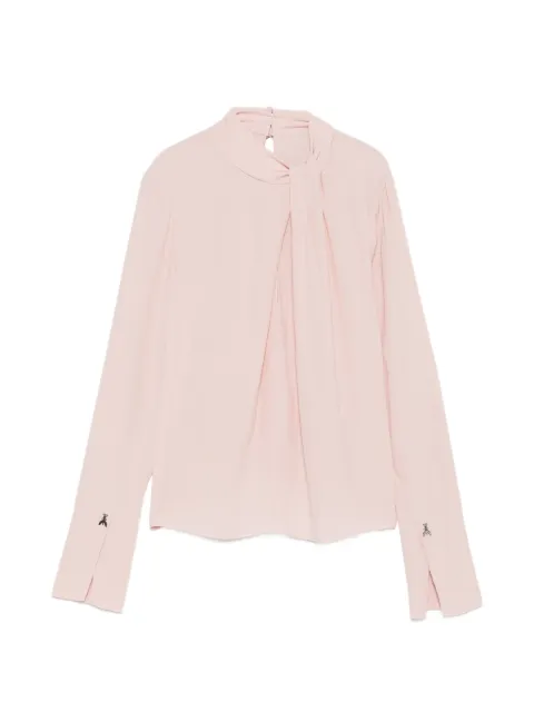 Patrizia Pepe blusa manga larga drapeada