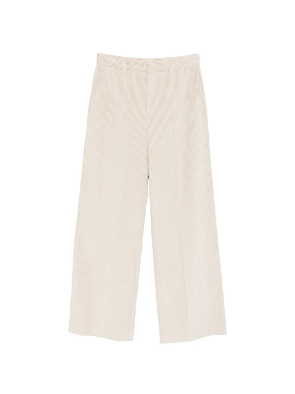 Brunello Cucinelli wide-leg corduroy trousers - Neutrals