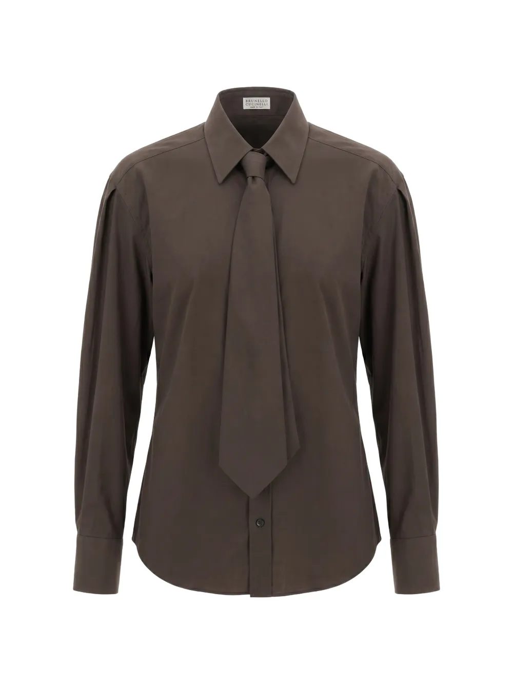 Brunello Cucinelli long-sleeve shirt - Brown