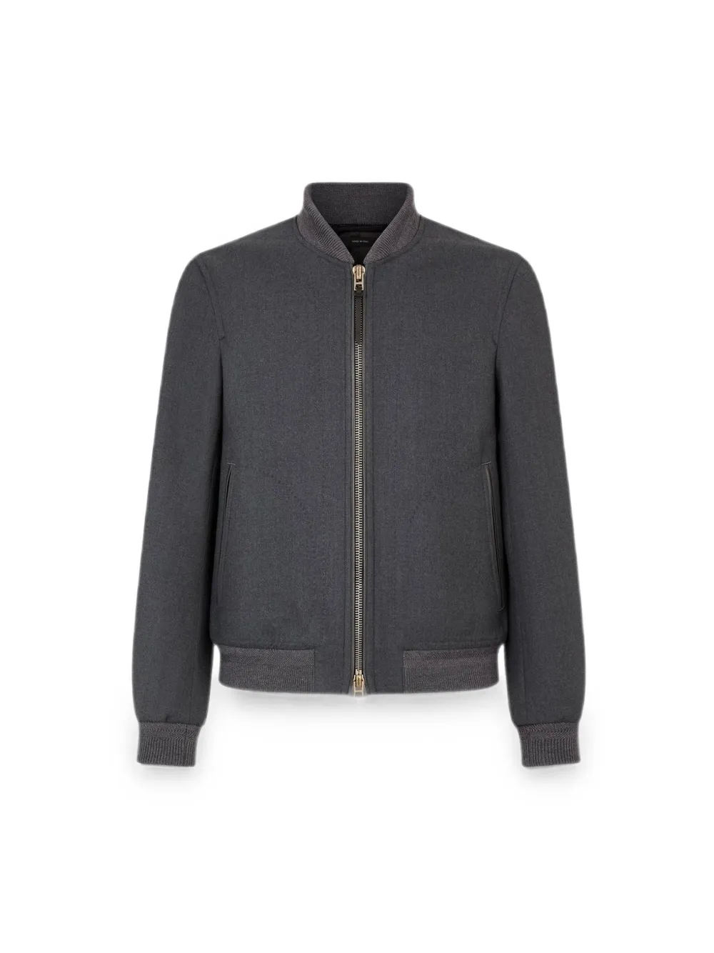 TOM FORD Bomberjack met rits Grijs