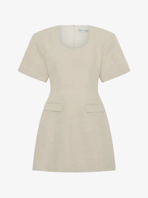 Anna Quan Hayden scoop-neck mini dress