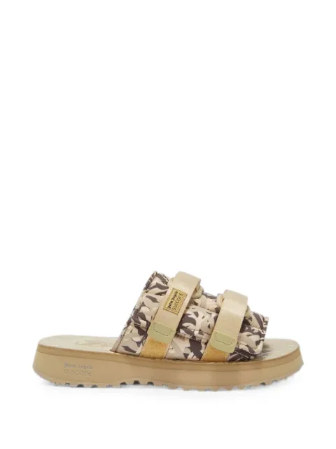 Palm Angels quilted flat sandals