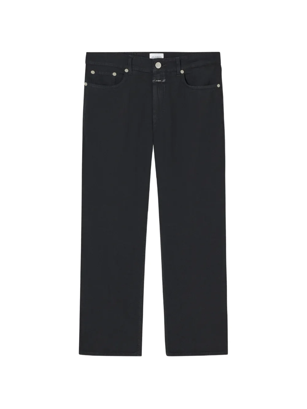 Closed Milo five-pocket straight-leg jeans - Nero